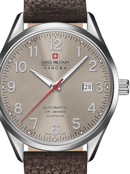 Swiss military outlet hanowa automatic sapphire