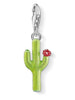 Thomas Sabo Charm 1437-007-33 Green cactus with blooms