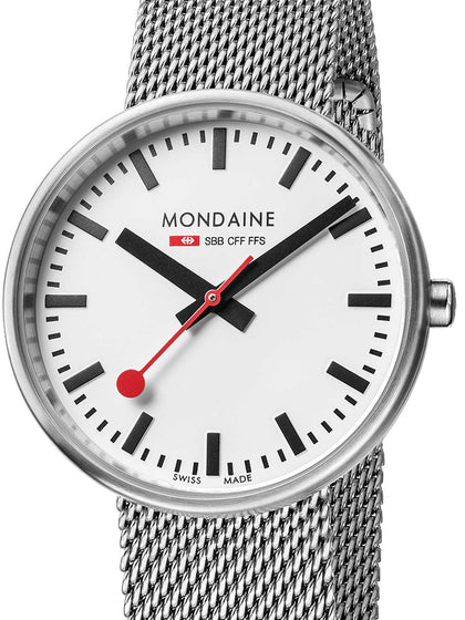 Mondaine SBB A763.30362.16SBM Mini Giant Ladies silver 35mm 3ATM