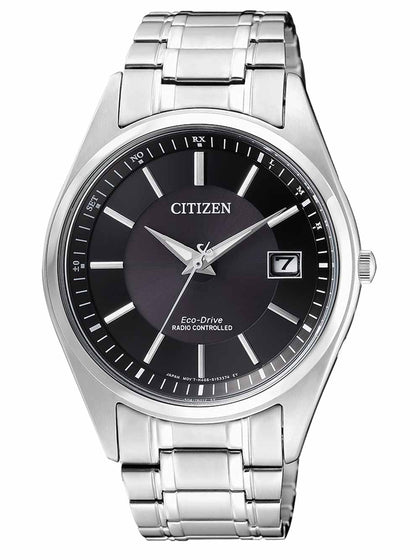 Citizen Eco-Drive Men AS2050-87E radio clock 39mm 10ATM