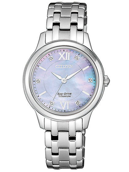 Citizen EM0720-85Y titanium Ladies 30mm 5ATM