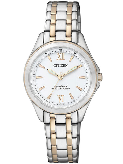 Citizen Eco-Drive ladies ES4024-52A radio clock sapphire crystal 29mm 10ATM