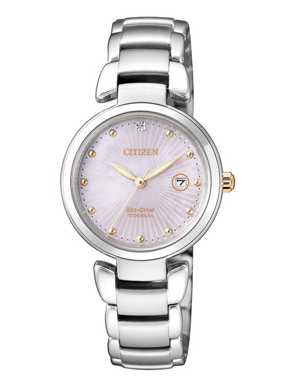 Citizen EW2506-81Y titanium Ladies 29mm 5ATM