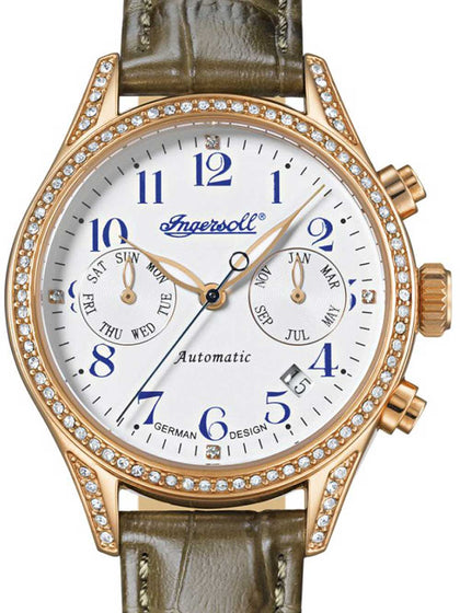 Ingersoll IN7401RWH Ladies Automatic 36mm 5ATM