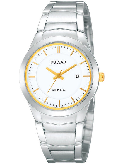 Pulsar PH7261X1 Watch silver white gold sapphire crystal