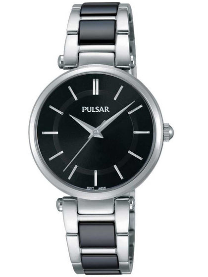 Pulsar PH8193X1 ladies ceramic watch 30mm 3ATM