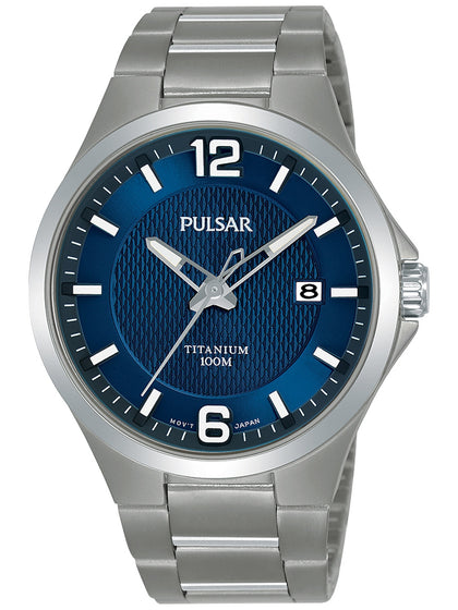 Pulsar PS9611X1 titanium men 41mm 10ATM