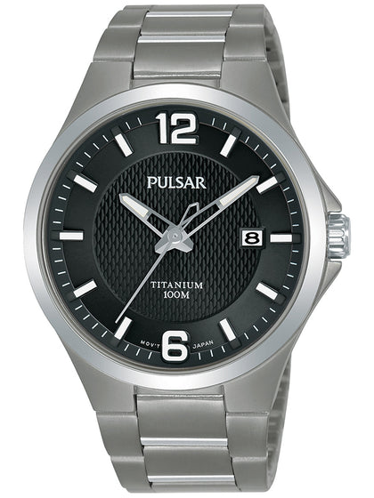 Pulsar PS9613X1 titanium men 41mm 10ATM