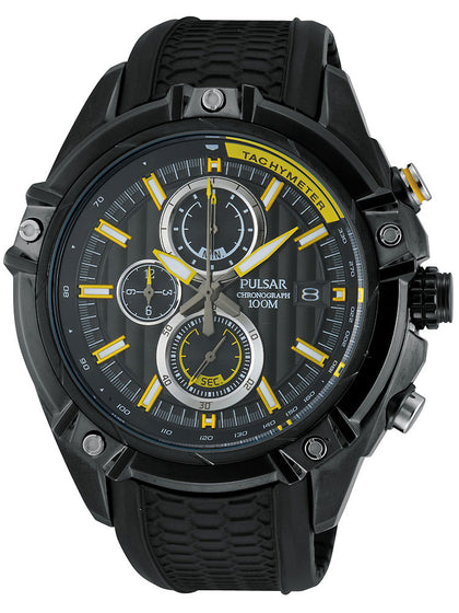 Pulsar PV6009X1 Sport Chronograph 100M 47mm Black