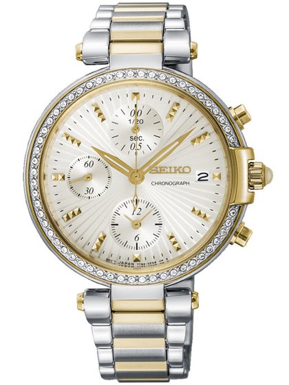 Seiko SNDV42P1 Classical Ladies Chronograph 36mm 3ATM