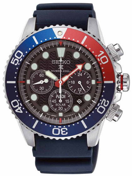 Seiko SSC663P1 Prospex Solar Chronograph 43mm 20ATM