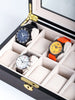 Rothschild watch box RS-1087-10E for 10 watches ebony