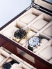 Rothschild watch box RS-2350-20C for 20 watches cherry