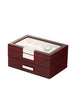 Rothschild watch box RS-2350-20C for 20 watches cherry