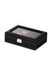 Rothschild watch box RS-3361-8BLBV velvet black-8 watches