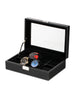 Rothschild watch box RS-3361-8BLBV velvet black-8 watches