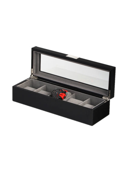 Rothschild watch box RS-3490-5BL for 5 watches