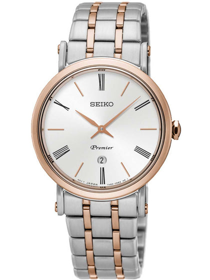 Seiko Premier SXB430P1 ladies Sapphire Crystal 30mm 3ATM