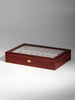 Rothschild watch box RS-1087-24C for 24 watches cherry