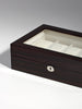 Rothschild watch box RS-2062-10EB for 10 watches ebony